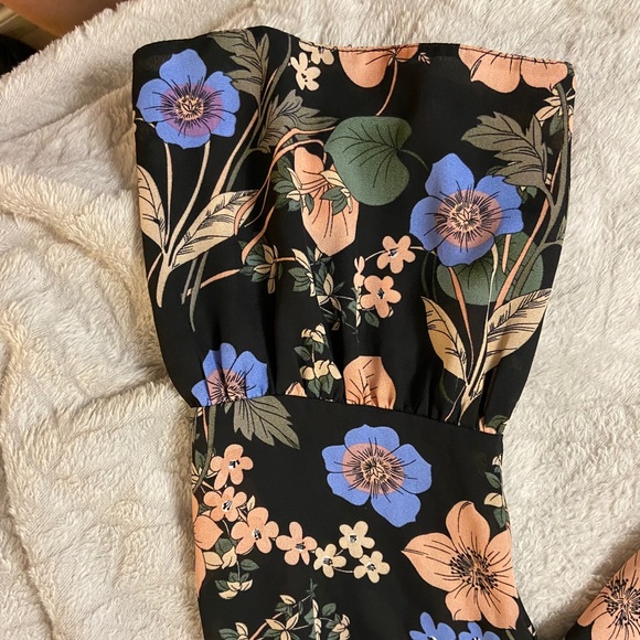 F&F flower print off the shoulder top - Picture 3 of 3